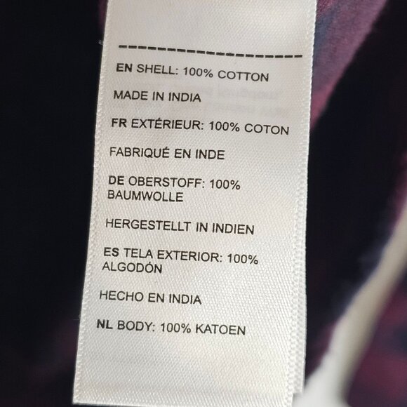 UnTuckit Men M Red Black Check Plaid Country Western Farmer Casual Outdoor Shirt - Picture 10 of 11